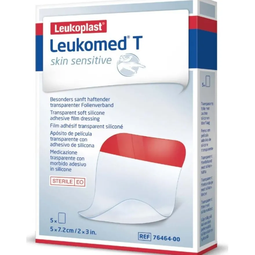 Leukoplast Leukomed Skin Sensitive Apósitos Adhesivos 8 X10 cm 5u - Leukomed
