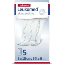 Leukoplast Leukomed Skin Sensitive Apósito Estéril 8 X 15 cm 5u - Leukomed