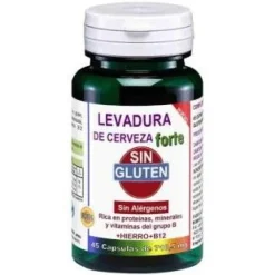 Levadura de Cerveza Forte sin Gluten 45cap - Robis