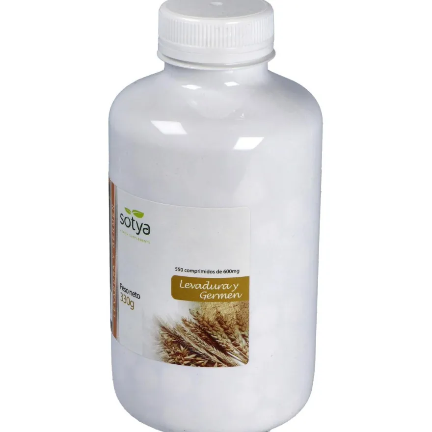 Levadura de Cerveza + Germen de Trigo 550comp - Sotya