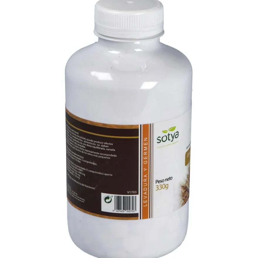 Levadura de Cerveza + Germen de Trigo 550comp - Sotya