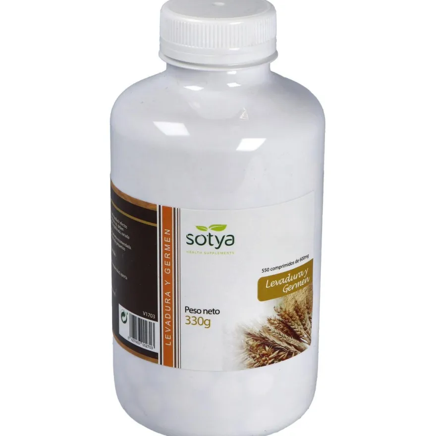 Levadura de Cerveza + Germen de Trigo 550comp - Sotya