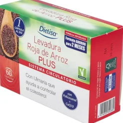 Levadura Roja de Arroz Plus 60cap - Dietisa