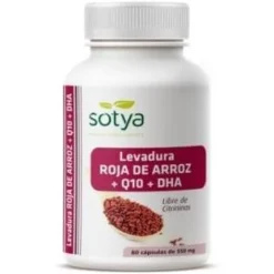 Levadura Roja de Arroz + Q10 +dha 60caps - Sotya