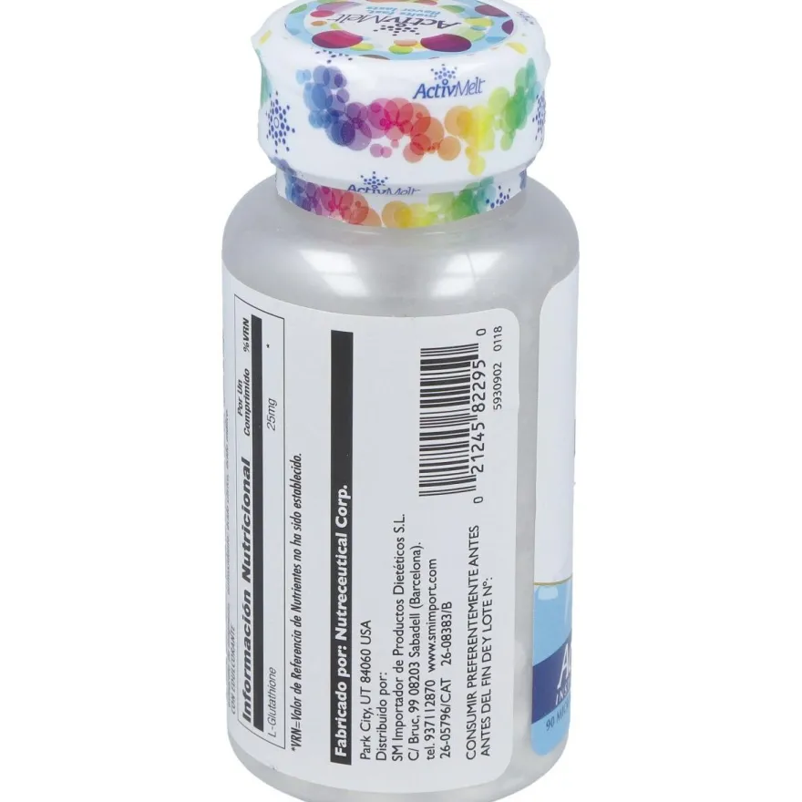L-Glutation 25Mg. 90Comp.Sublinguales