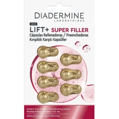Lift + Super Filler Rellenador Alisante Rostro y Cuello Cápsulas 7 u - Diadermine