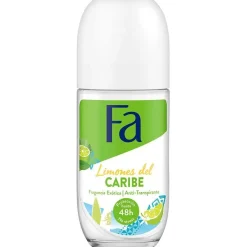 Limones del Caribe Desodorante Roll - On 50 ml - Fa