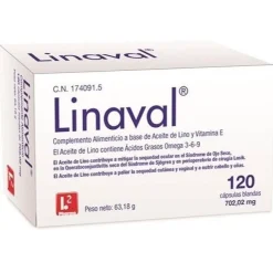 Linaval 702,02 Mg 120 Capsulas