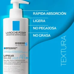 Lipikar Baume Light AP+M, 400 ml. - La Roche Posay