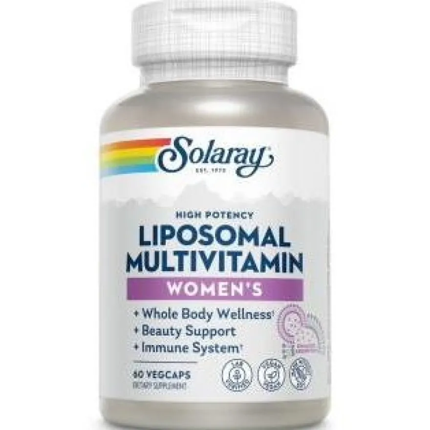 Liposomal Multivitamin Mujer 60caps - Solaray