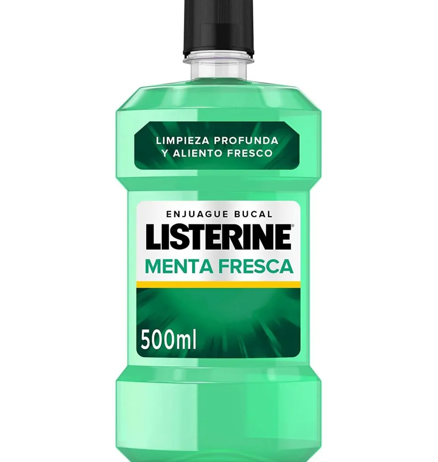 Listerine (1 Envase 500 ml Sabor Menta Fresca) - Johnson&johnson