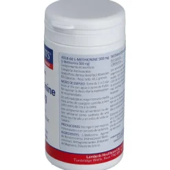 L - Metionina 500mg 60 Caps - Lamberts