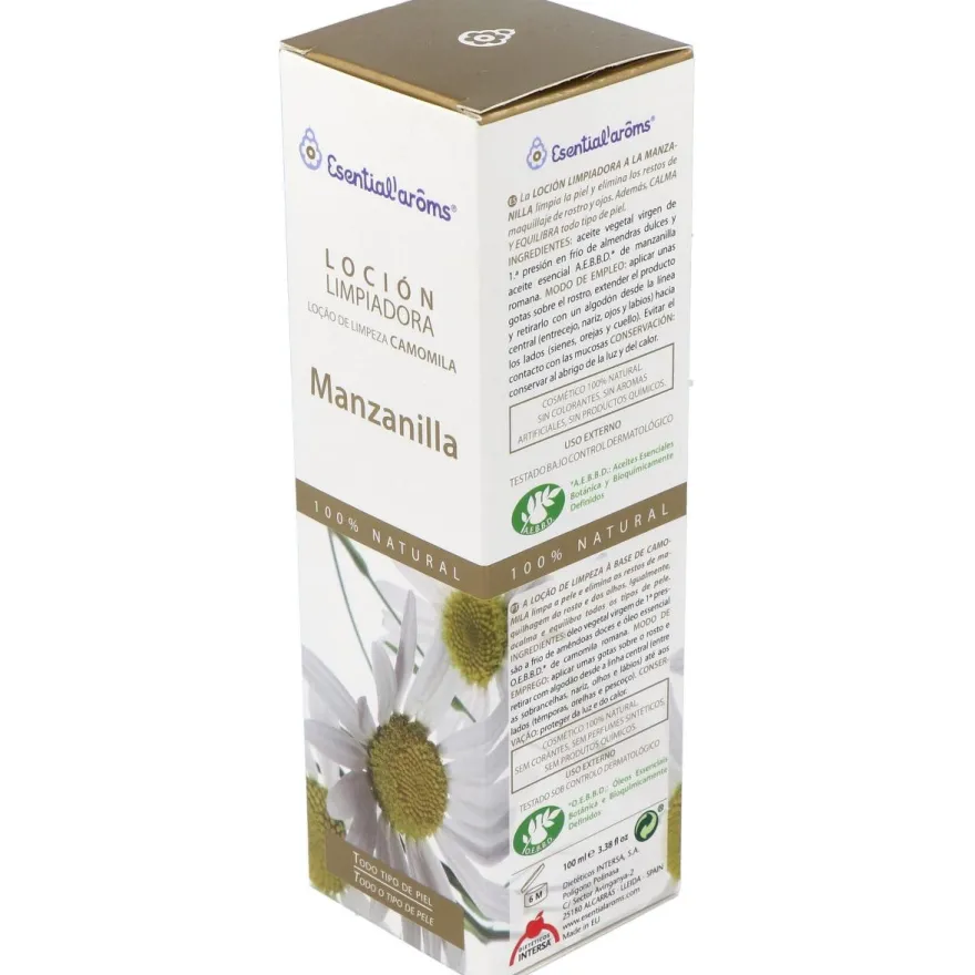 Locion Limpiadora La Manzanilla 100Ml.Esentialaro
