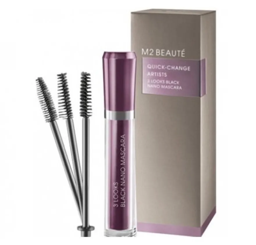 3 Looks Black Nano Mascara - M2 Beaute