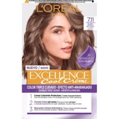 L'oréal Paris Excellence 7.11 Rubio Ceniza Intenso 192ml - L'oral