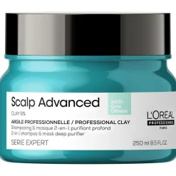 L'oréal Scalp Advanced Anti - Oiliness 2in1 Deep Purifier Clay 250ml - L'oral