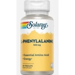 L - Phenylalanine 500mg 60cáps - Solaray