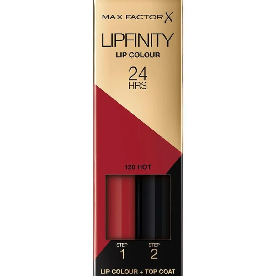 Lápiz Labial Mf Lipfinity 120 Hot - Max Factor