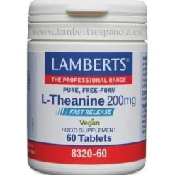 L - Teanina 200mg. 60comp - Lamberts