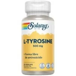L - Tirosina 500 mg 50caps - Solaray