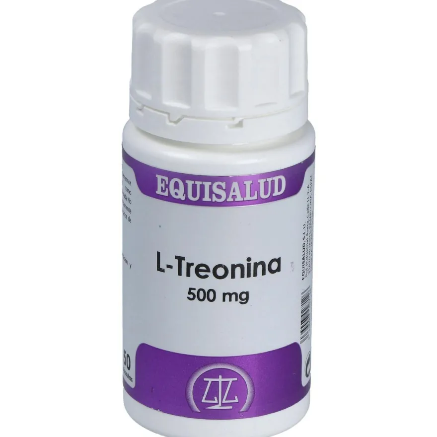 L - Treonina 500mg 50caps - Equisalud