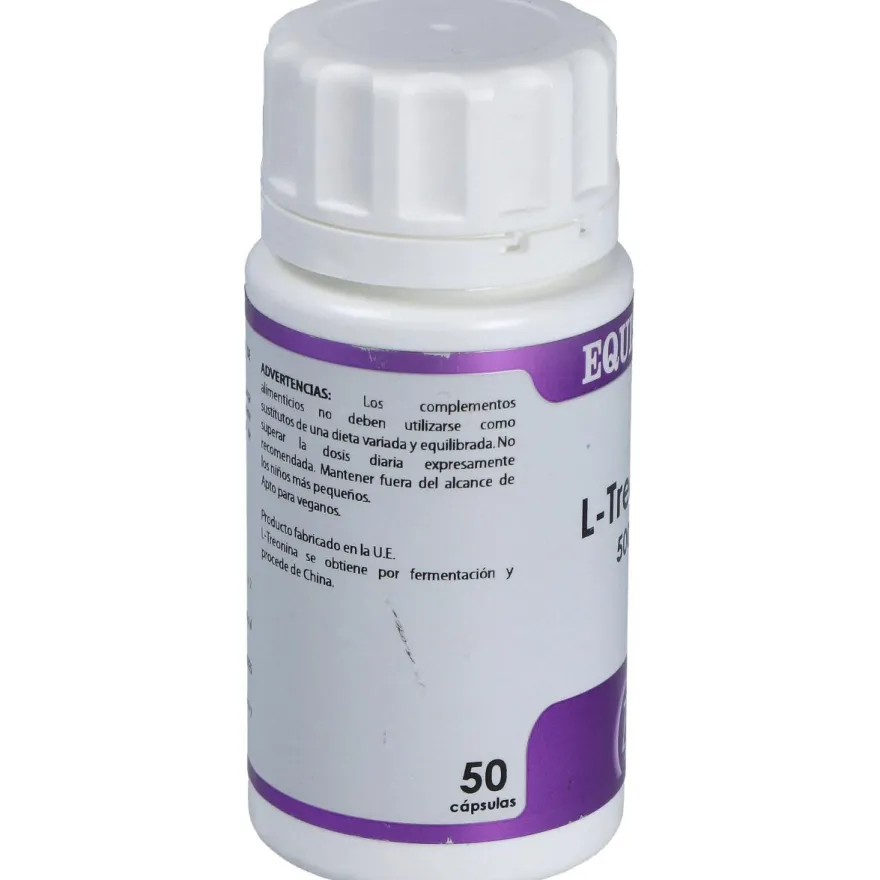 L - Treonina 500mg 50caps - Equisalud