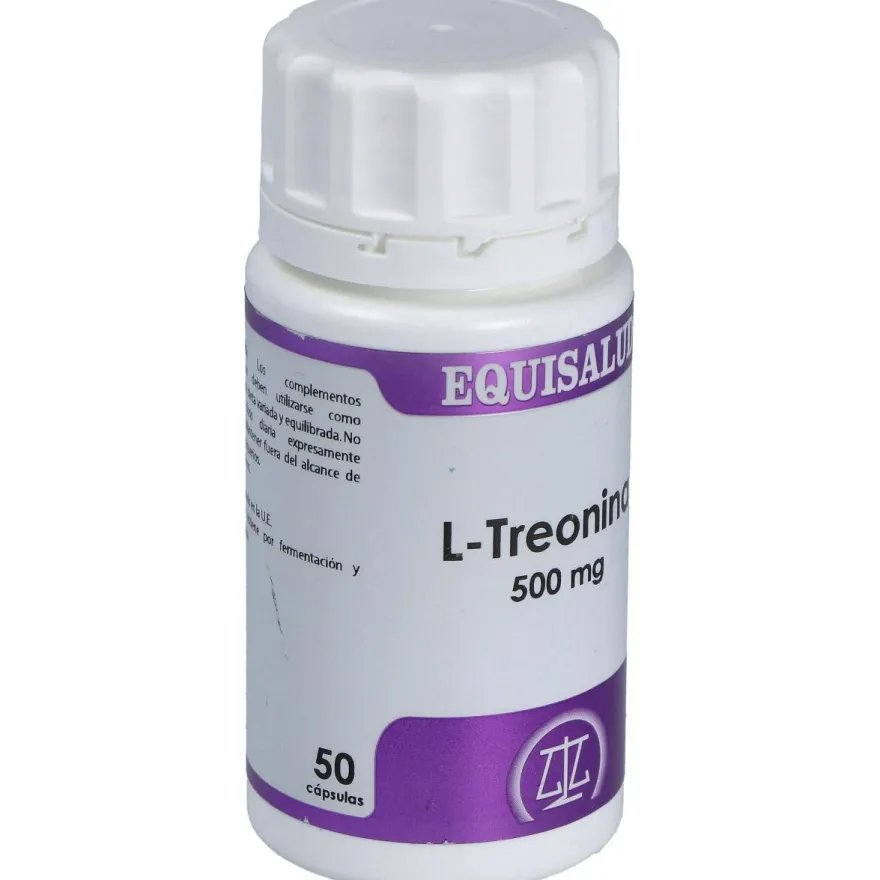 L - Treonina 500mg 50caps - Equisalud