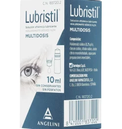 Lubristil Solución Oftalmica Lubricante (1 Envase Multidosis 10 ml) - Farmaceutica Angelini S.a