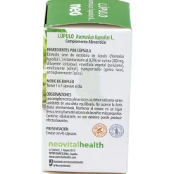 Lupulo Microgranulos Neo 45cap - Neovital