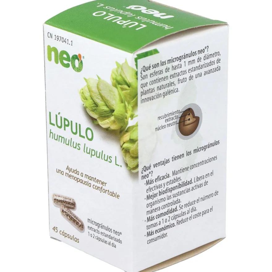 Lupulo Microgranulos Neo 45cap - Neovital