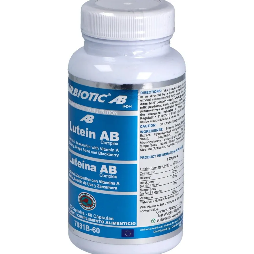 Lutein Ab Complex 60 Cápsulas - Airbiotic