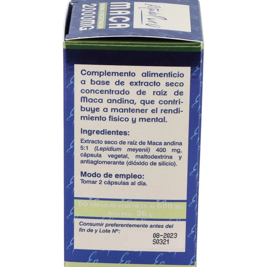 Maca 60cap. Estado Puro - Tongil