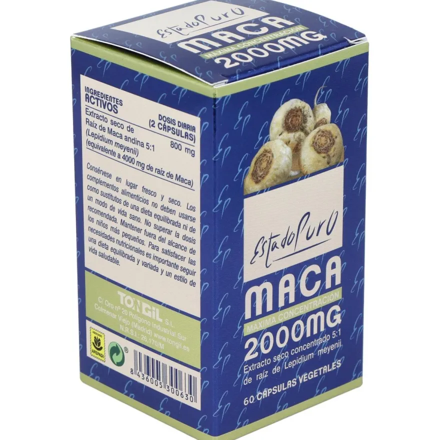 Maca 60cap. Estado Puro - Tongil