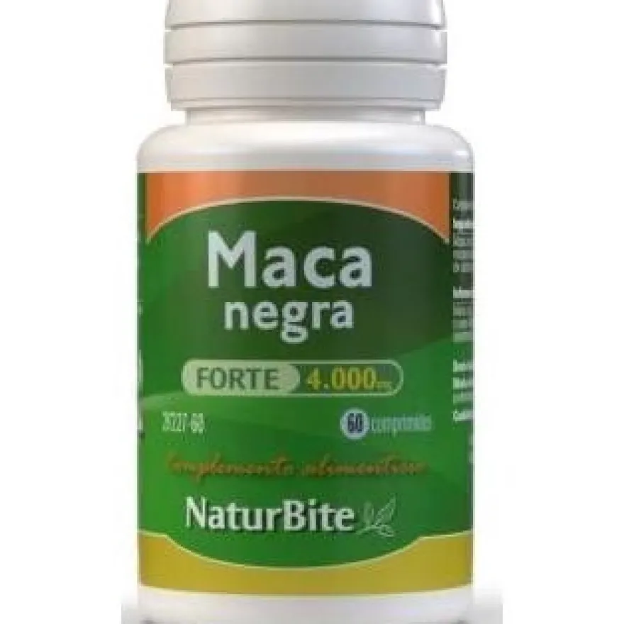 Maca Negra Forte 4000mg 60comp - Naturbite