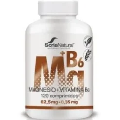 Magnesio+vit B6 Liberacion Sostenida 1550mg 120com - Soria Natural