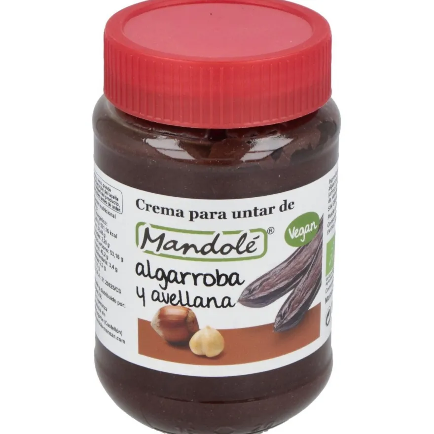 Mandole Crema Algarroba Avellana S/Pal 375G