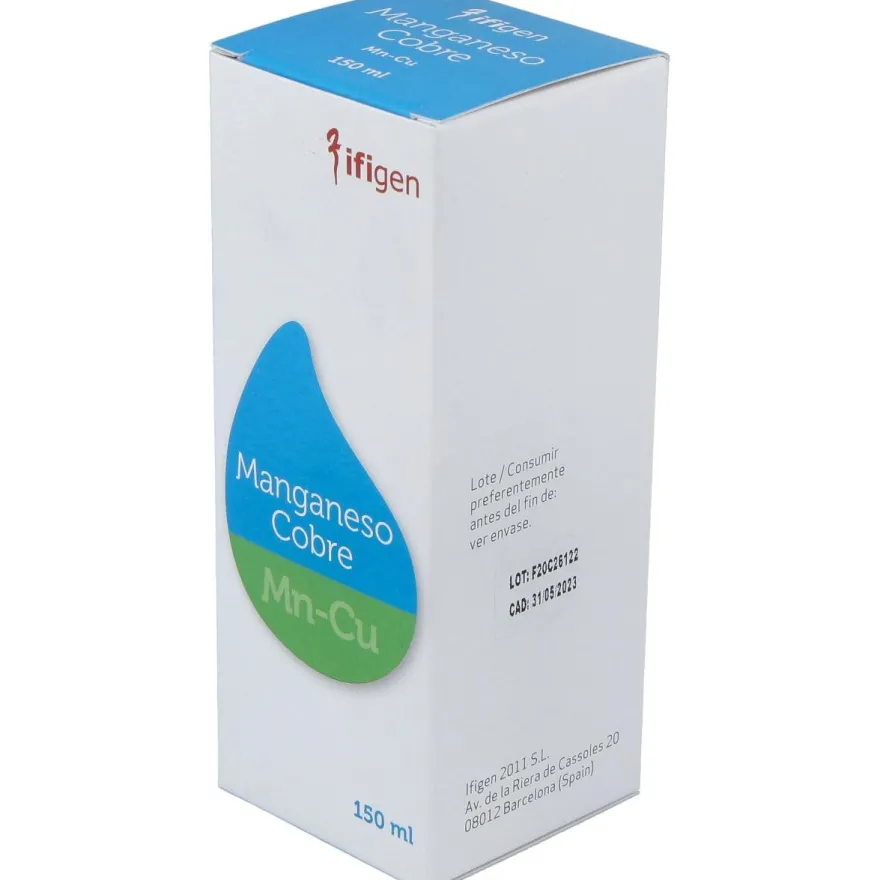 Manganeso - Cobre (mn - Cu) Oligoelementos 150ml - Ifigen