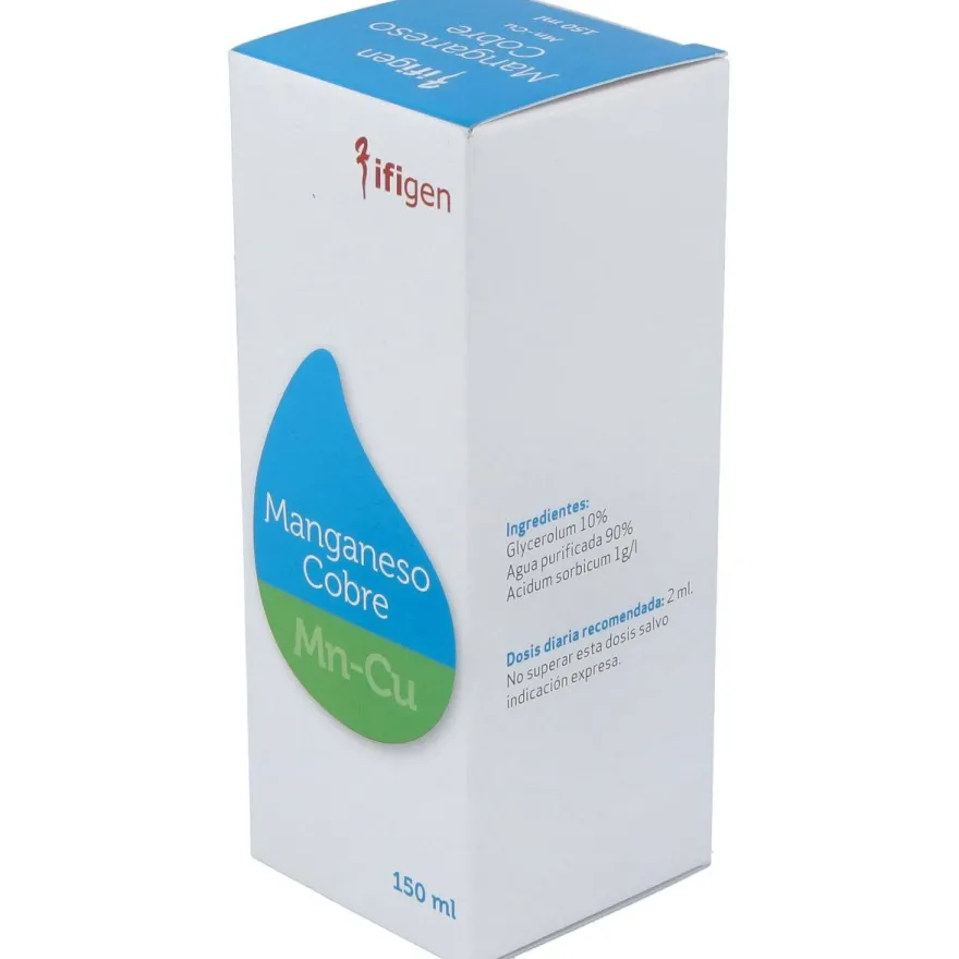 Manganeso - Cobre (mn - Cu) Oligoelementos 150ml - Ifigen