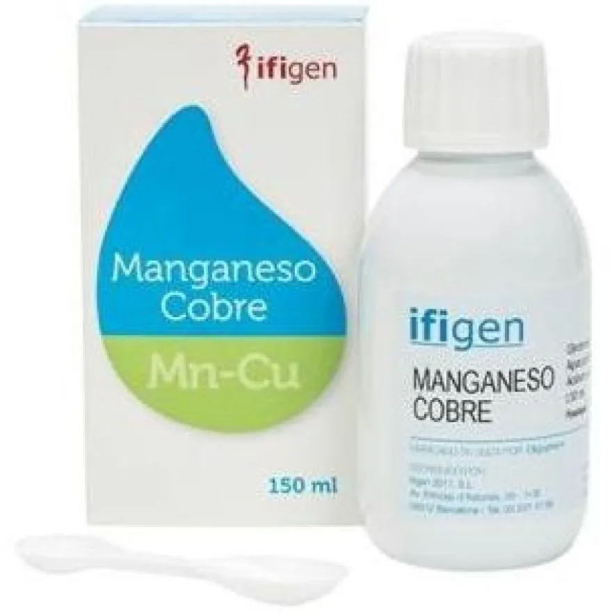 Manganeso - Cobre (mn - Cu) Oligoelementos 150ml - Ifigen