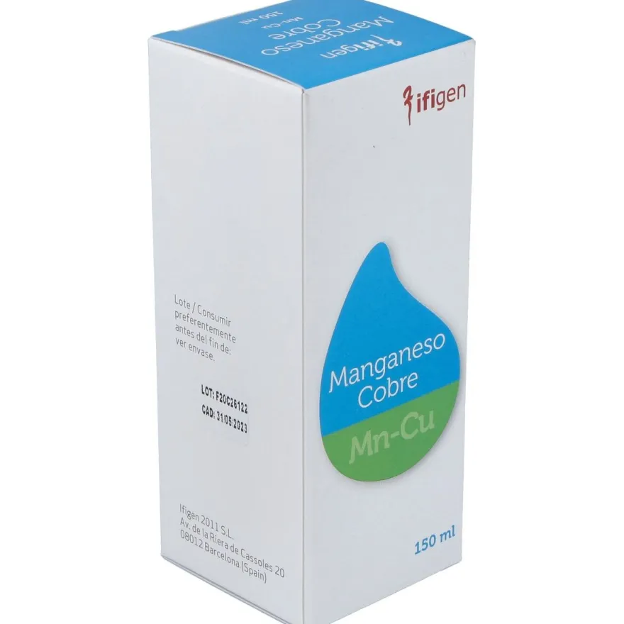 Manganeso - Cobre (mn - Cu) Oligoelementos 150ml - Ifigen