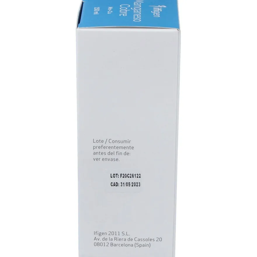 Manganeso - Cobre (mn - Cu) Oligoelementos 150ml - Ifigen