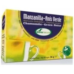 Manzanilla con Anís Infusión 20 Filtros - Soria Natural