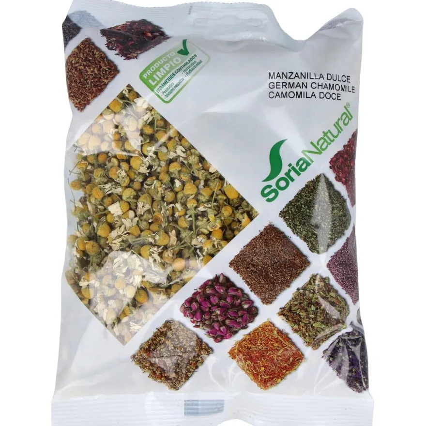 Manzanilla Dulce Bolsa 30g - Soria Natural