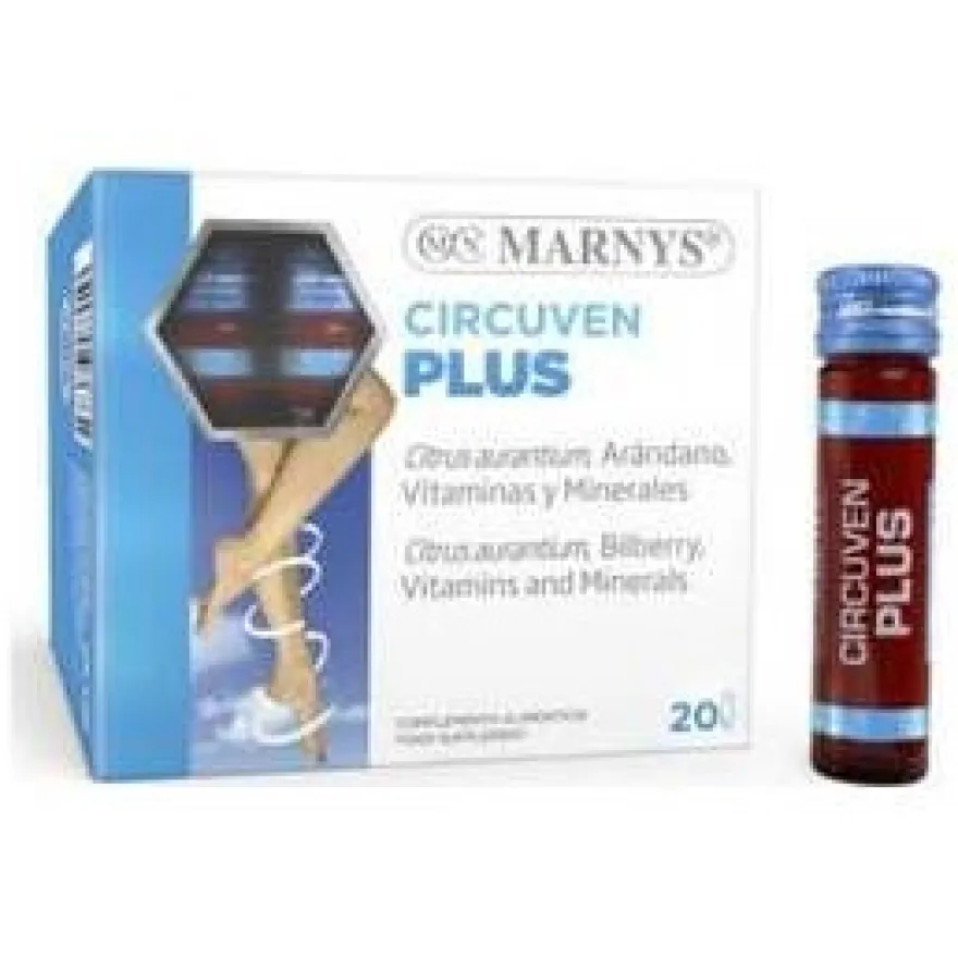 Marnys Circuven Plus Arándano, Vitaminas Y Minerales 20 Ampollas