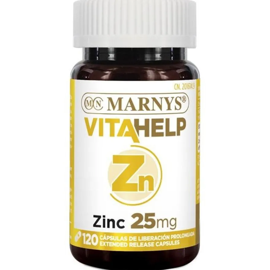 Marnys Vitahelp Zinc Suplemento Alimenticio En Perlas