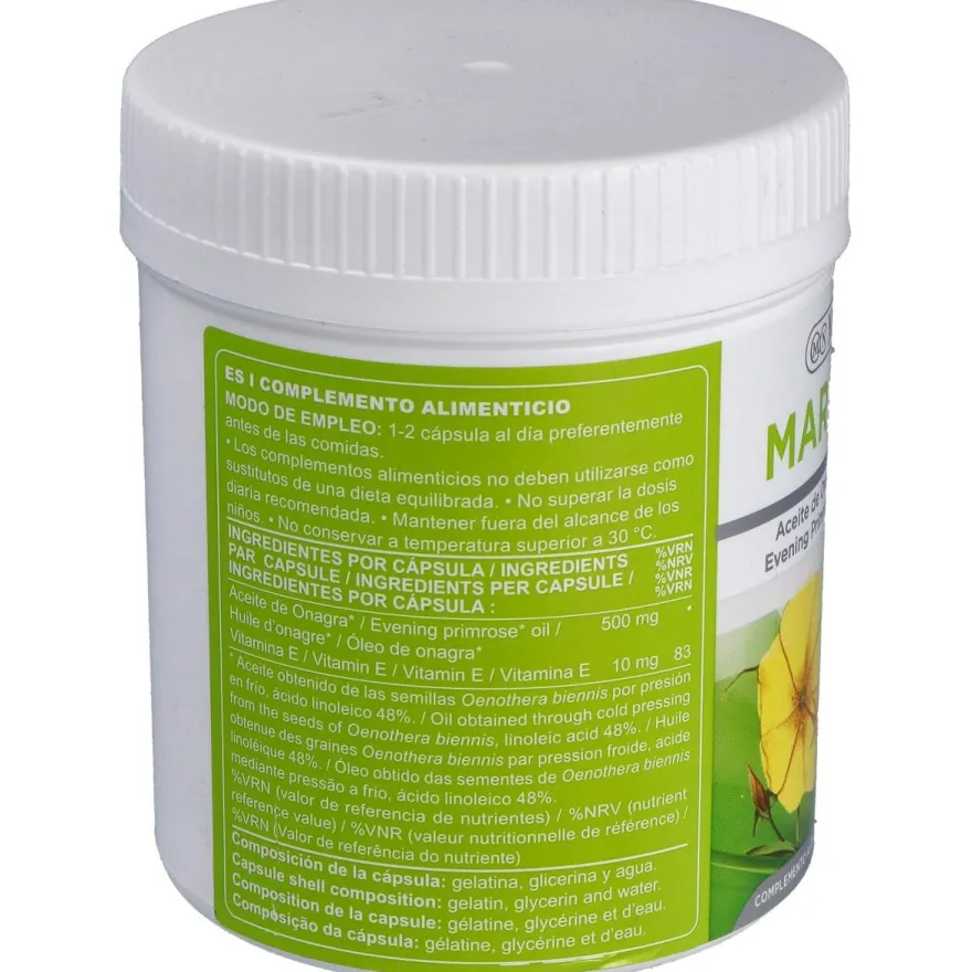 Mar - Vitoil Aceite de Onagra 500mg 500caps - Marnys
