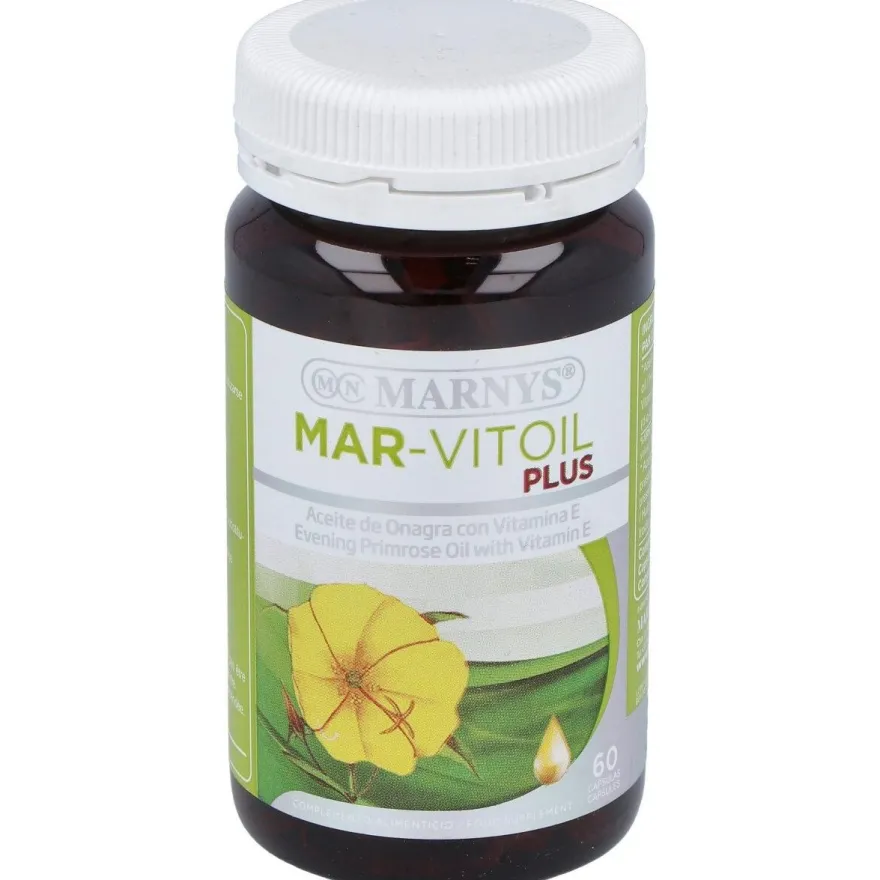 Mar - Vitoil Plus Aceite Onagra 1050mg 60caps - Marnys