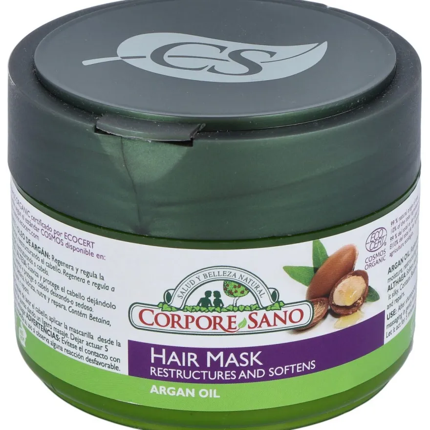 Mascarilla Capilar Aceite de Argán Cosmos 50ml - Corpore Sano