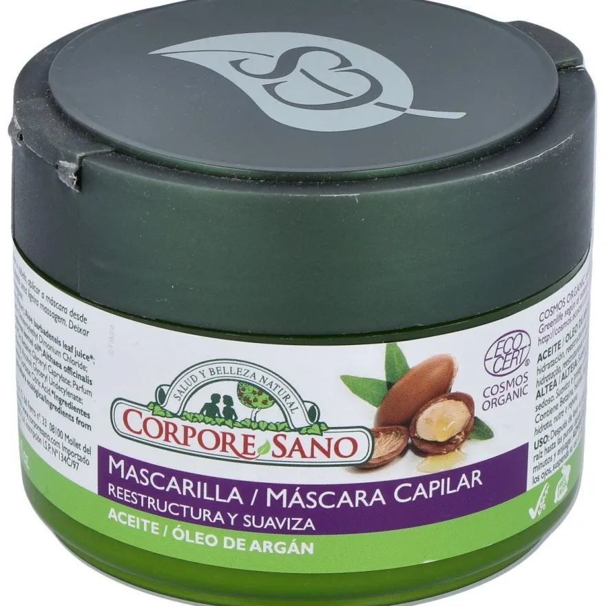 Mascarilla Capilar Aceite de Argán Cosmos 50ml - Corpore Sano