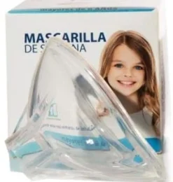 Mascarilla De Silicona - Pediatrics Salud (Mayores De 6 Años (Krt-R-L))